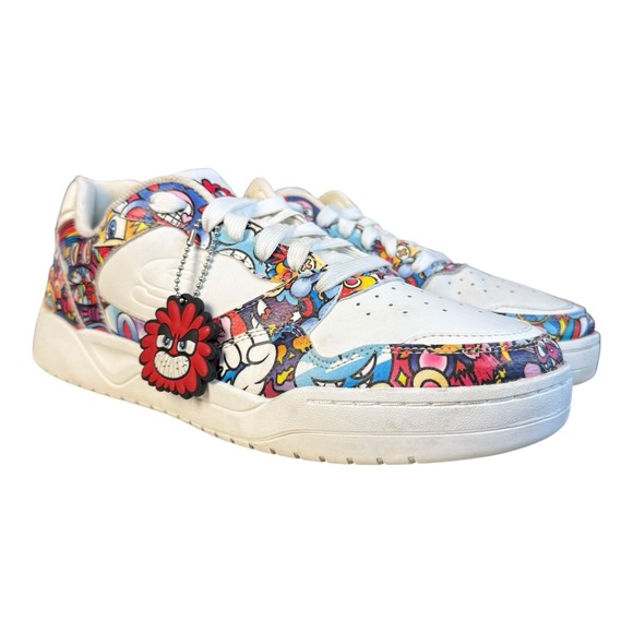 Skechers x Vexx Men's Koopa Court Vexx Volley White/Multi Sneakers US 11 Dragon - Picture 1 of 16